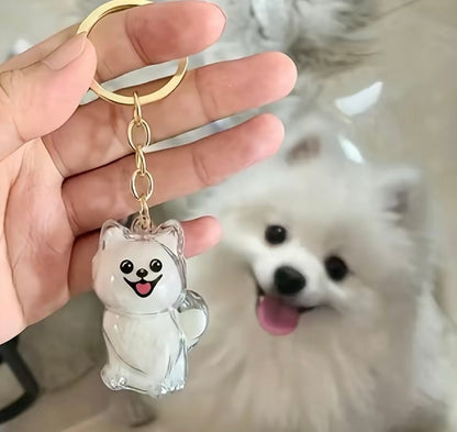 Zoomies-Memory Keychain Fur