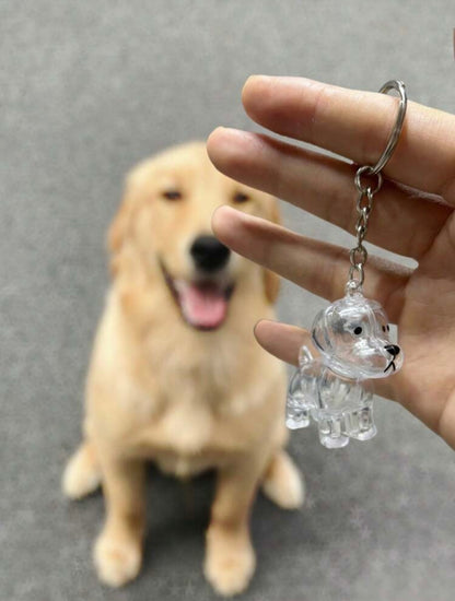 Zoomies-Memory Keychain Fur