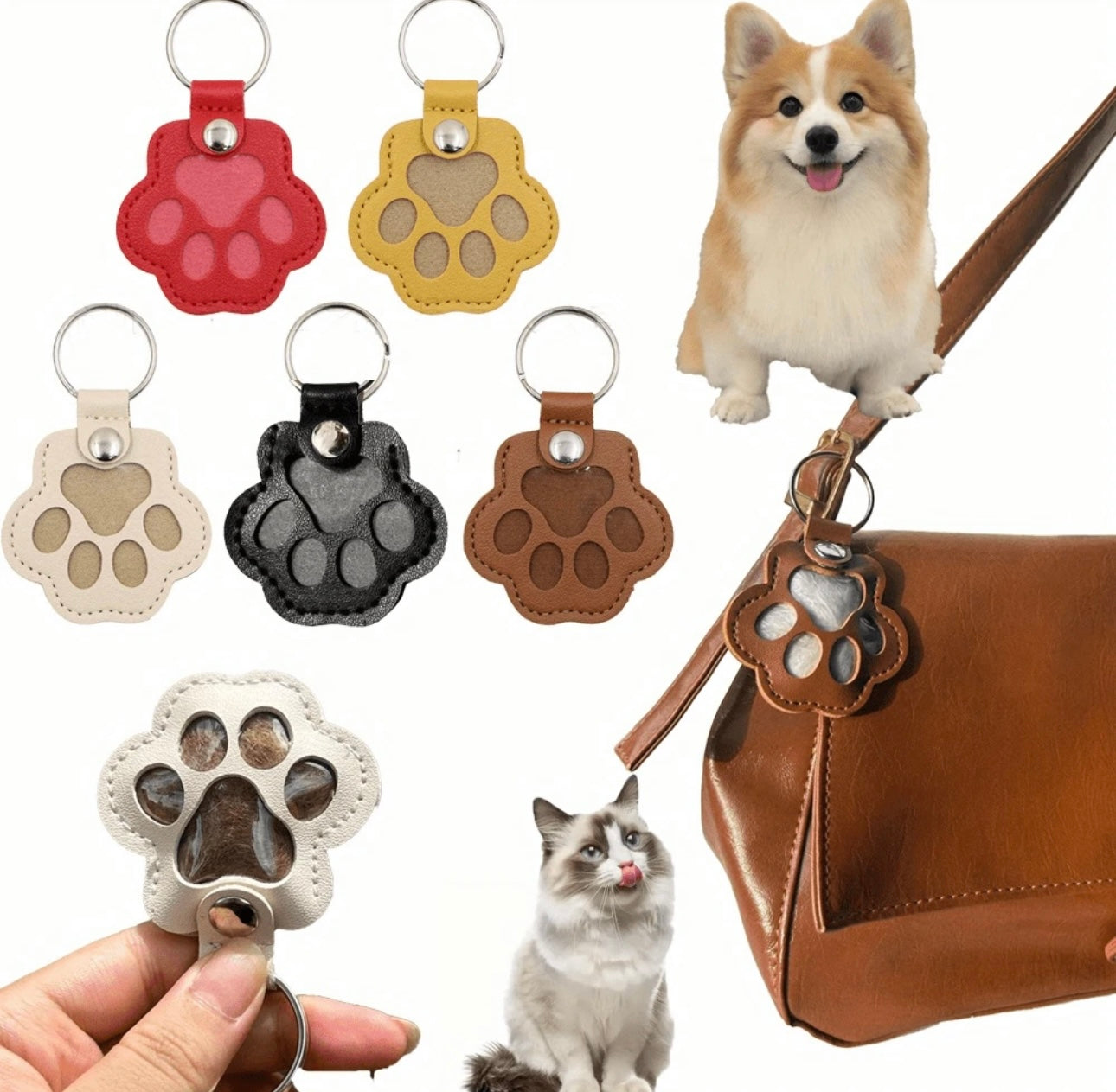 Zoomies-FurEver Keychain Fur Paw