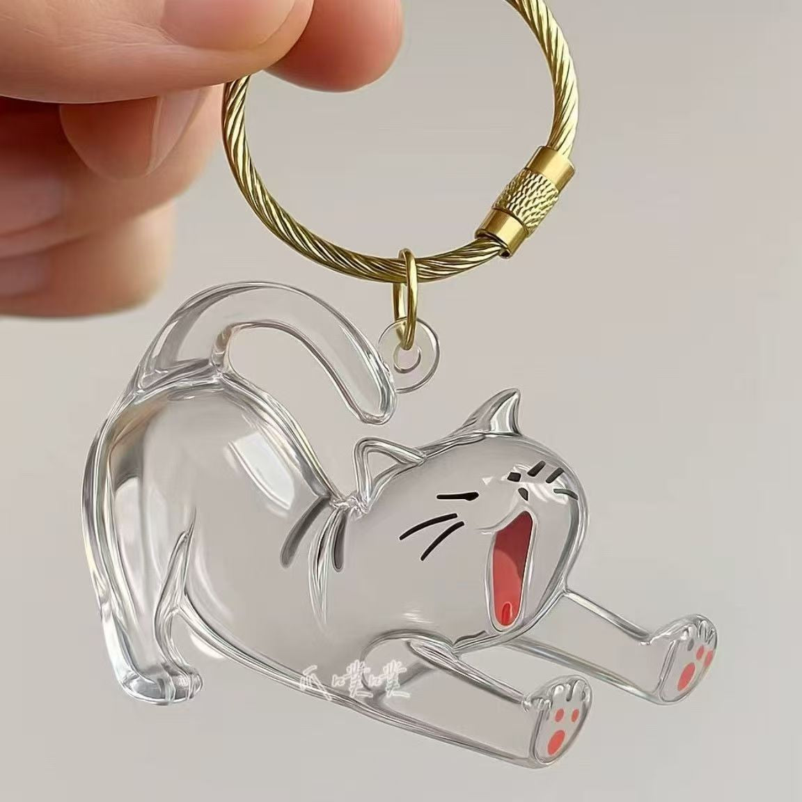 Zoomies-Memory Keychain Fur