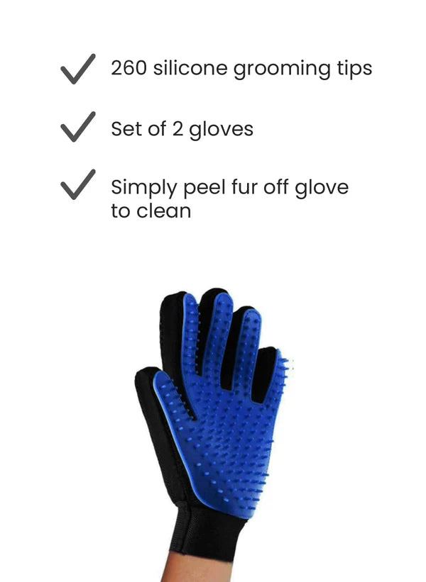 Zoomies- Enhanced Grooming Gloves Set™️