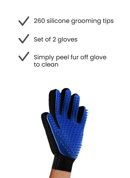 Zoomies- Enhanced Grooming Gloves Set™️