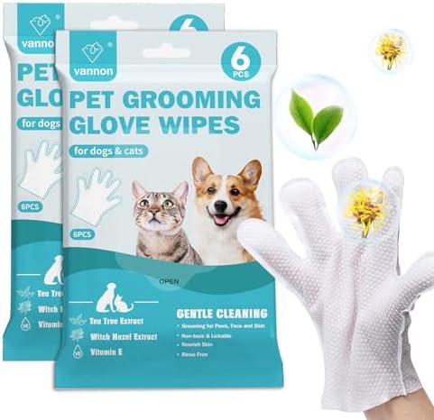 Zoomies- Pet Disposable Glove Wipes for bathing & Cleaning Dogs and Cats ™️