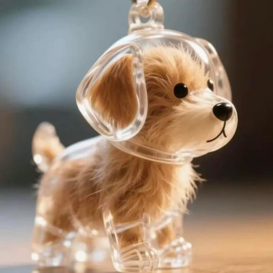 Zoomies-Memory Keychain Fur