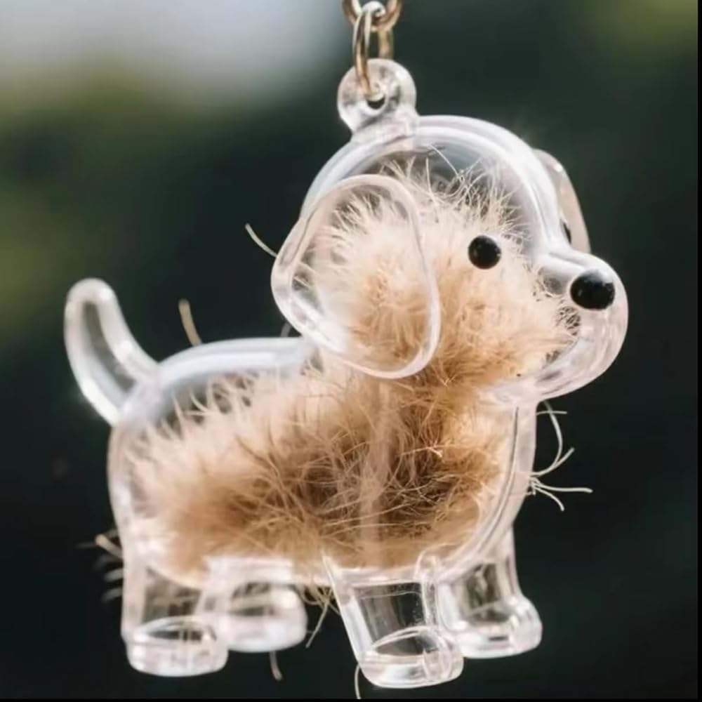 Zoomies-Memory Keychain Fur