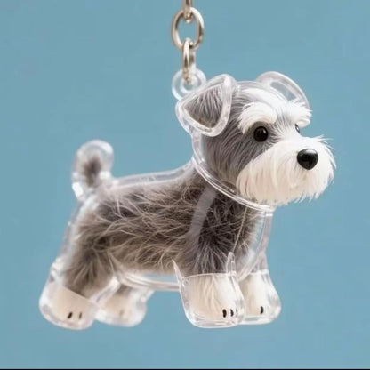 Zoomies-Memory Keychain Fur